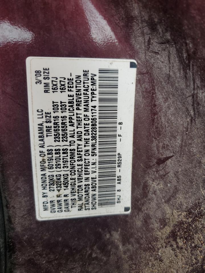 2008 HONDA ODYSSEY