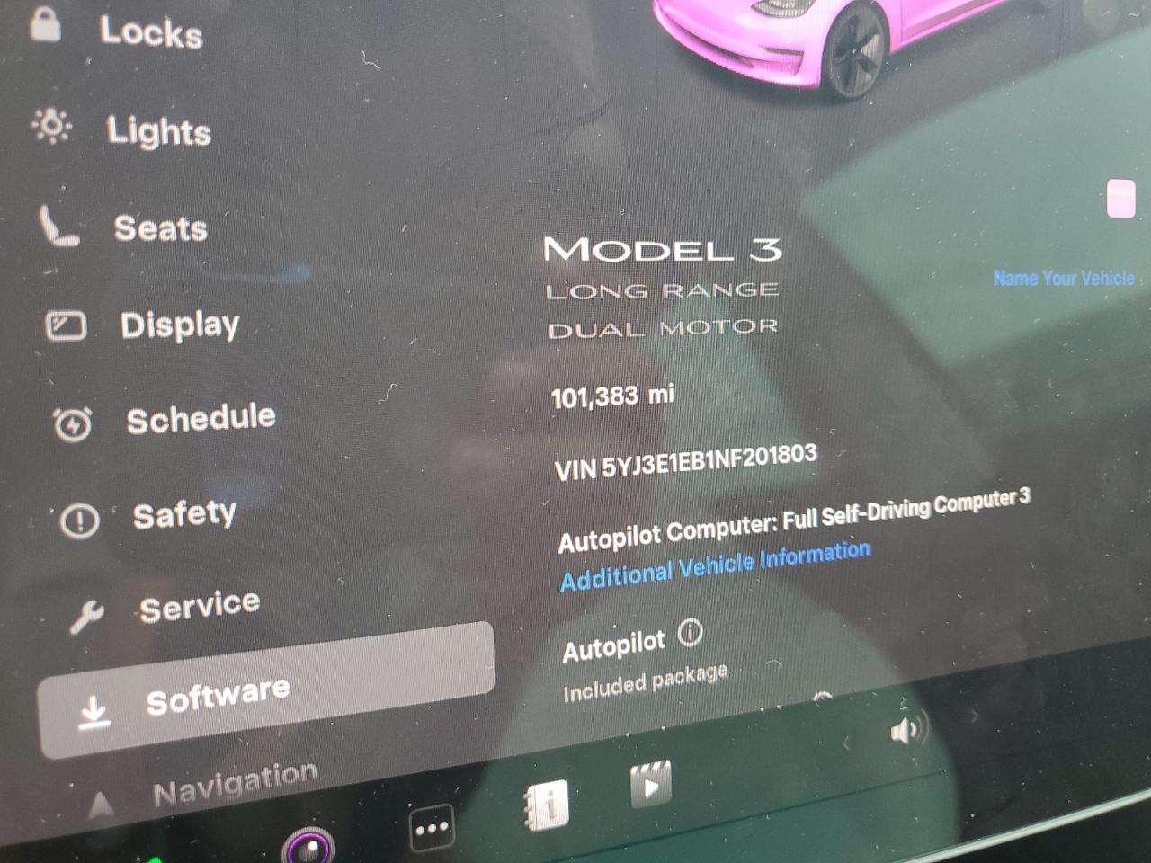 2022 TESLA MODEL 3
