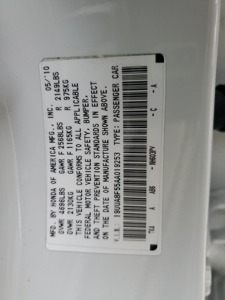 2010 ACURA TL