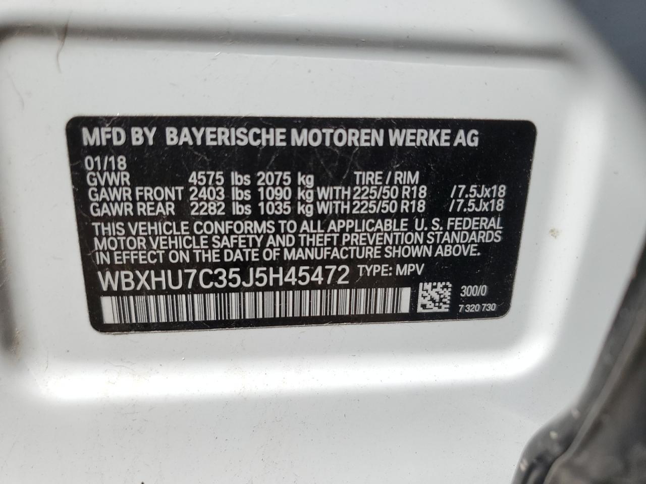 2018 BMW X1