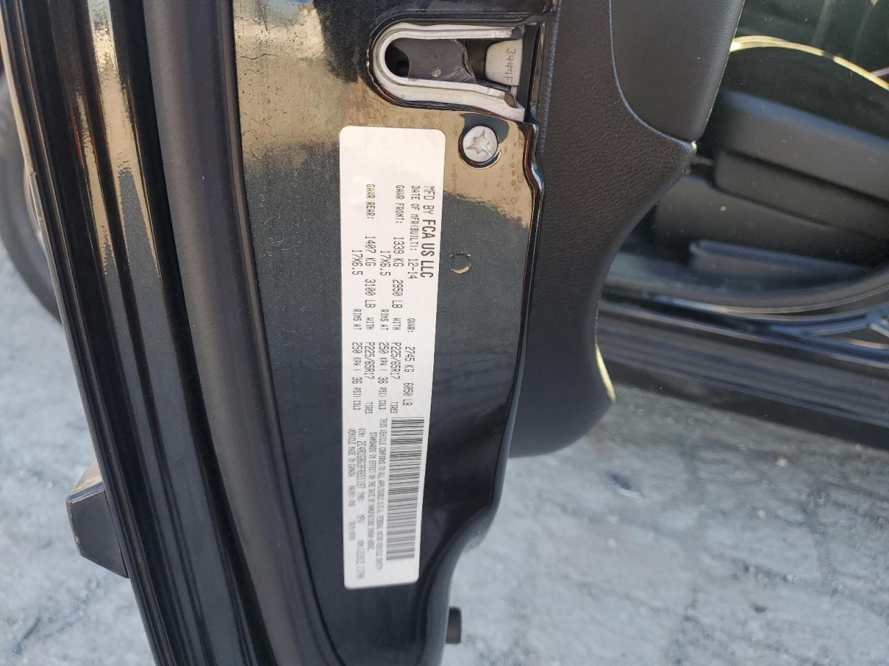 2015 DODGE GRAND CARAVAN