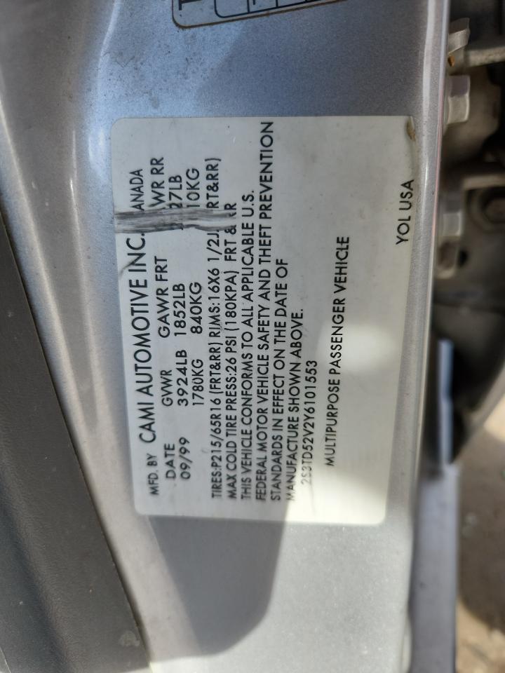 2000 SUZUKI Grand Vitara