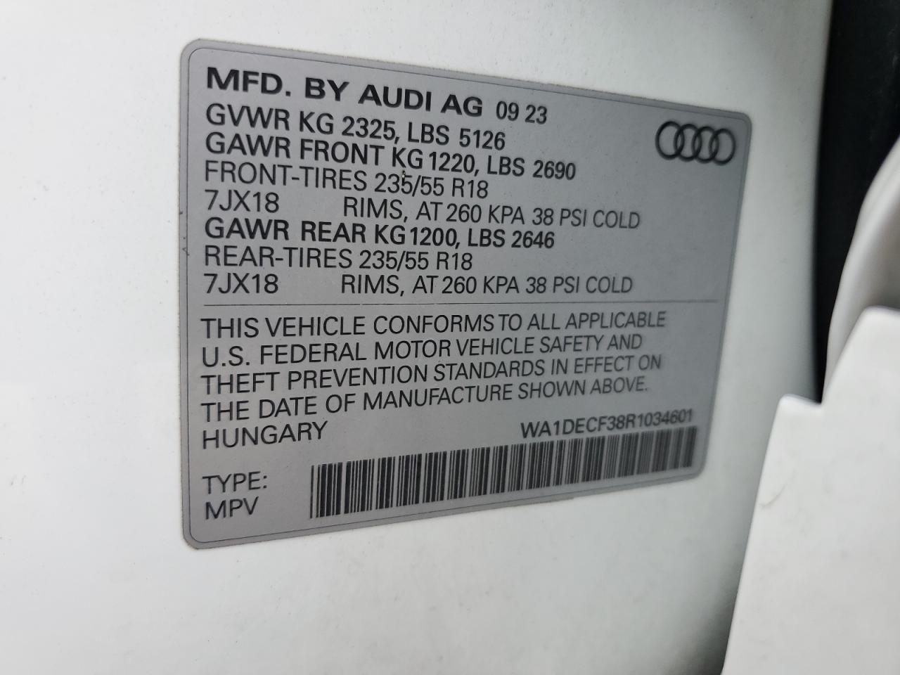 2024 AUDI Q3