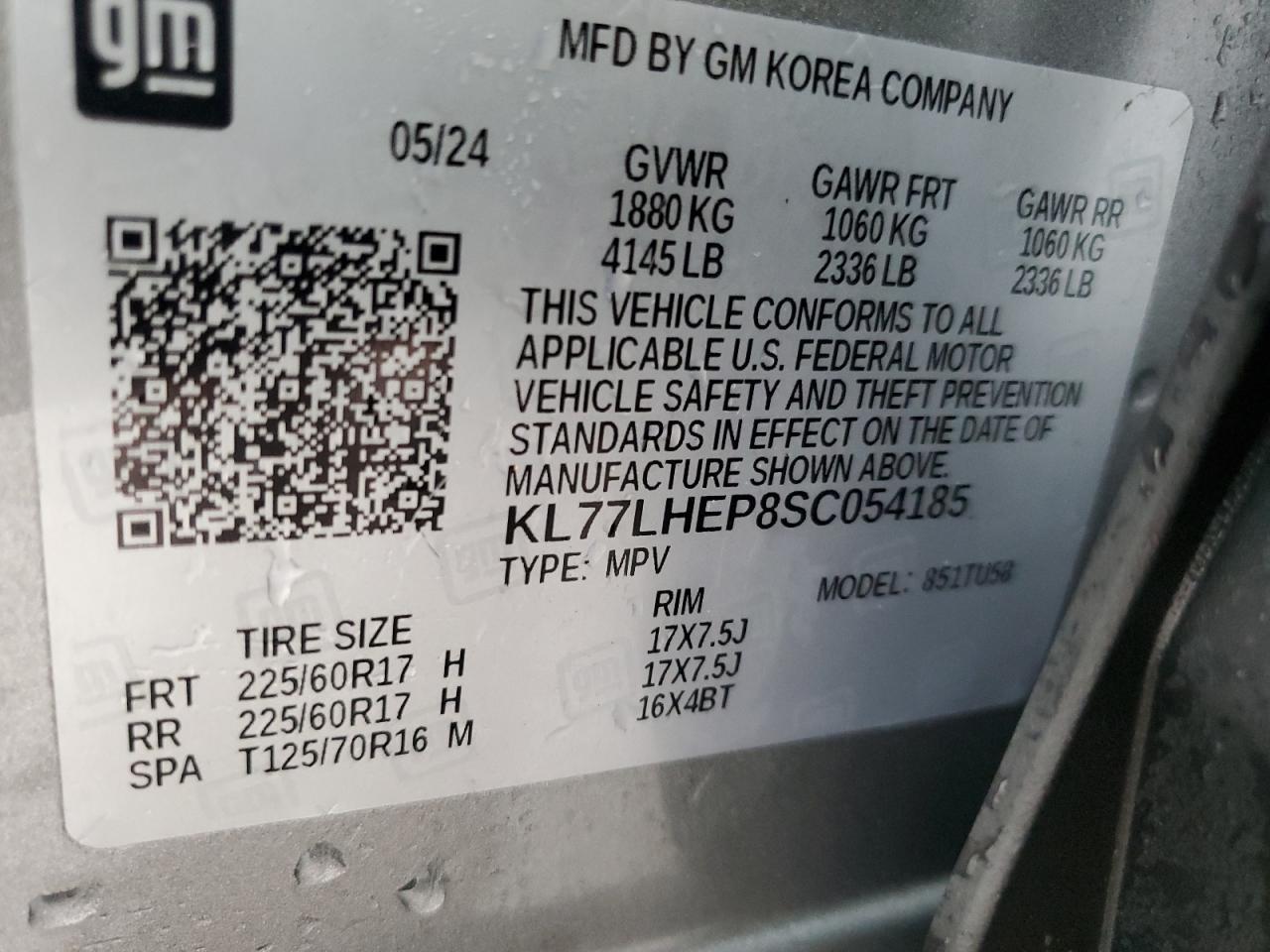 2025 CHEVROLET TRAX