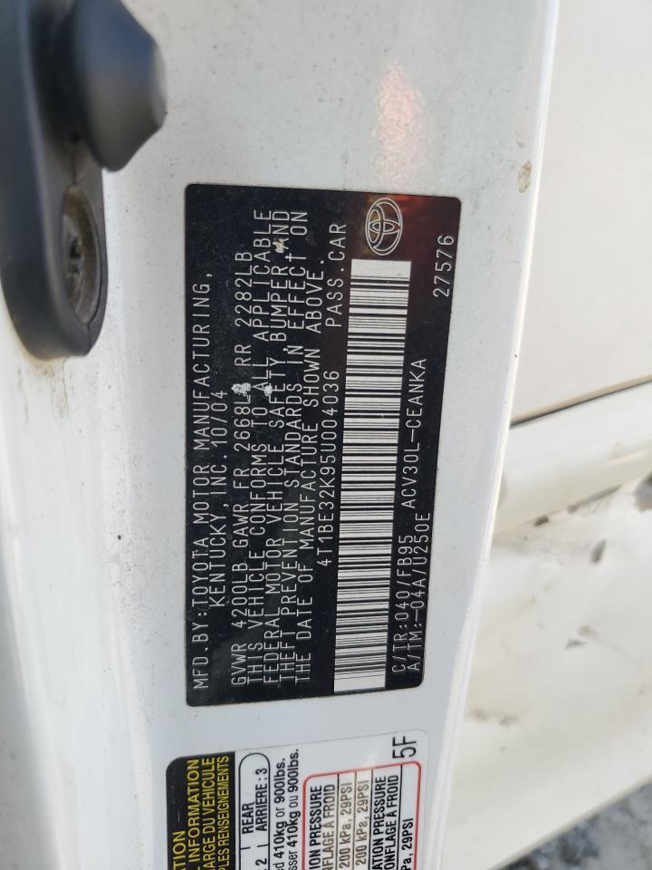 2005 TOYOTA CAMRY