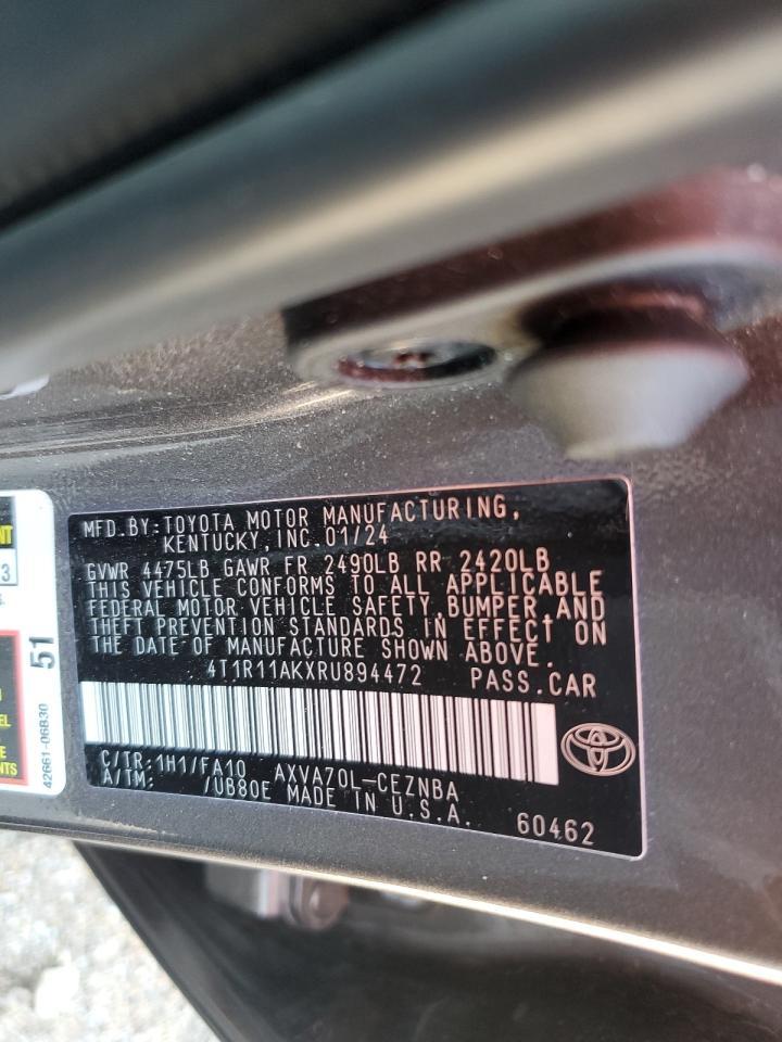 2024 TOYOTA CAMRY