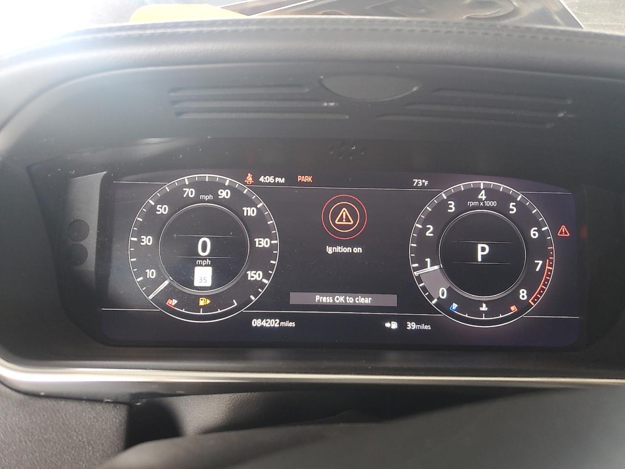 2019 LAND ROVER RANGE ROVER