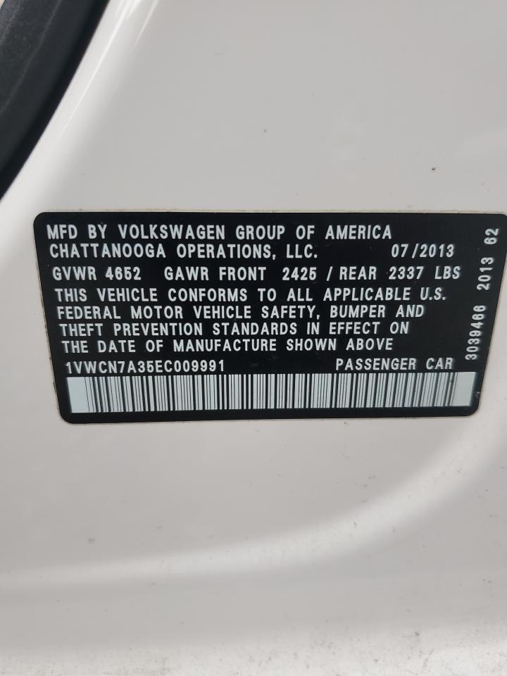 2014 VOLKSWAGEN Passat