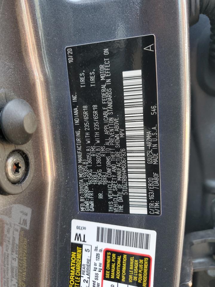 2021 TOYOTA HIGHLANDER