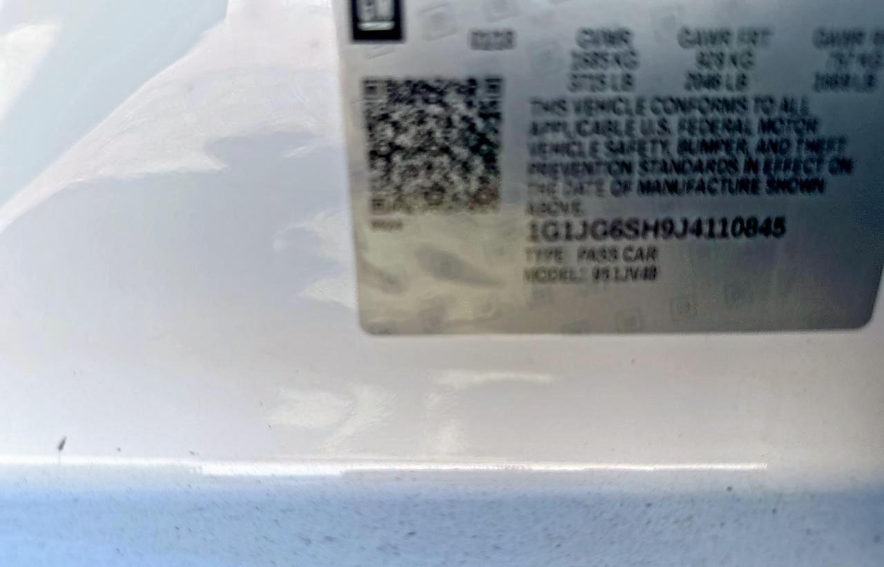 2018 CHEVROLET SONIC