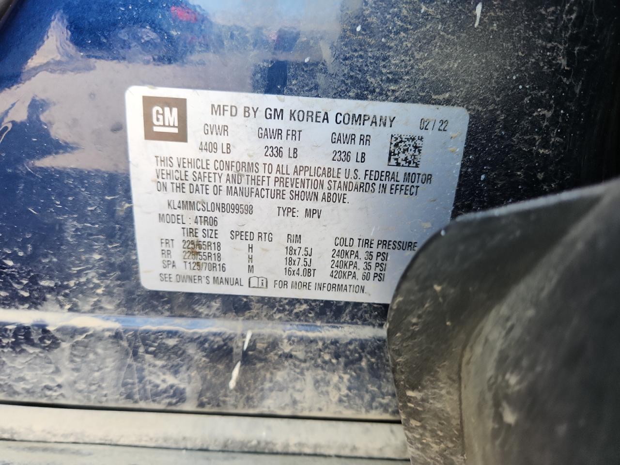 2022 BUICK Encore GX