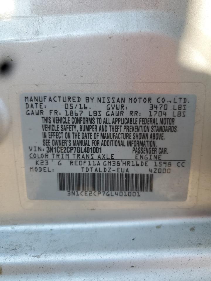 2016 NISSAN Versa Note