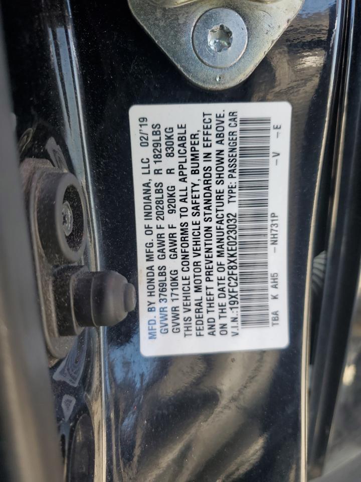 2019 HONDA CIVIC