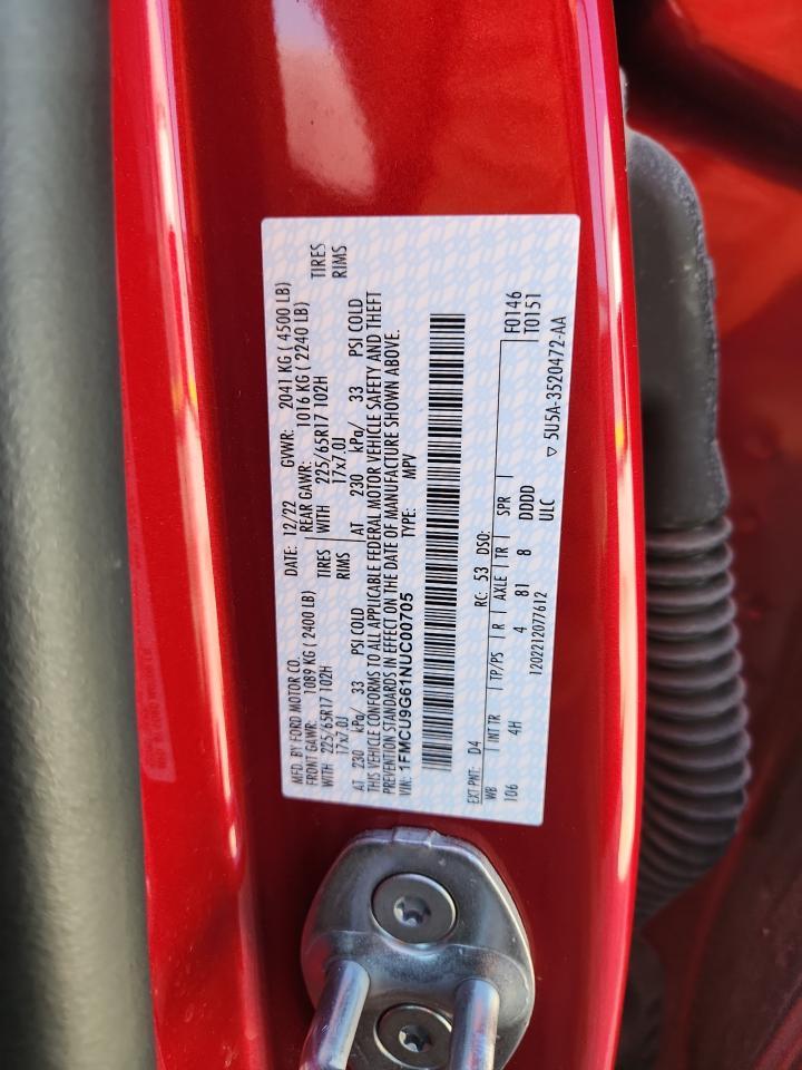 2022 FORD ESCAPE