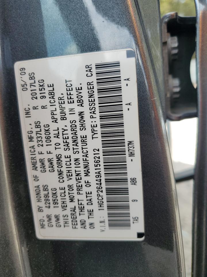 2009 HONDA ACCORD