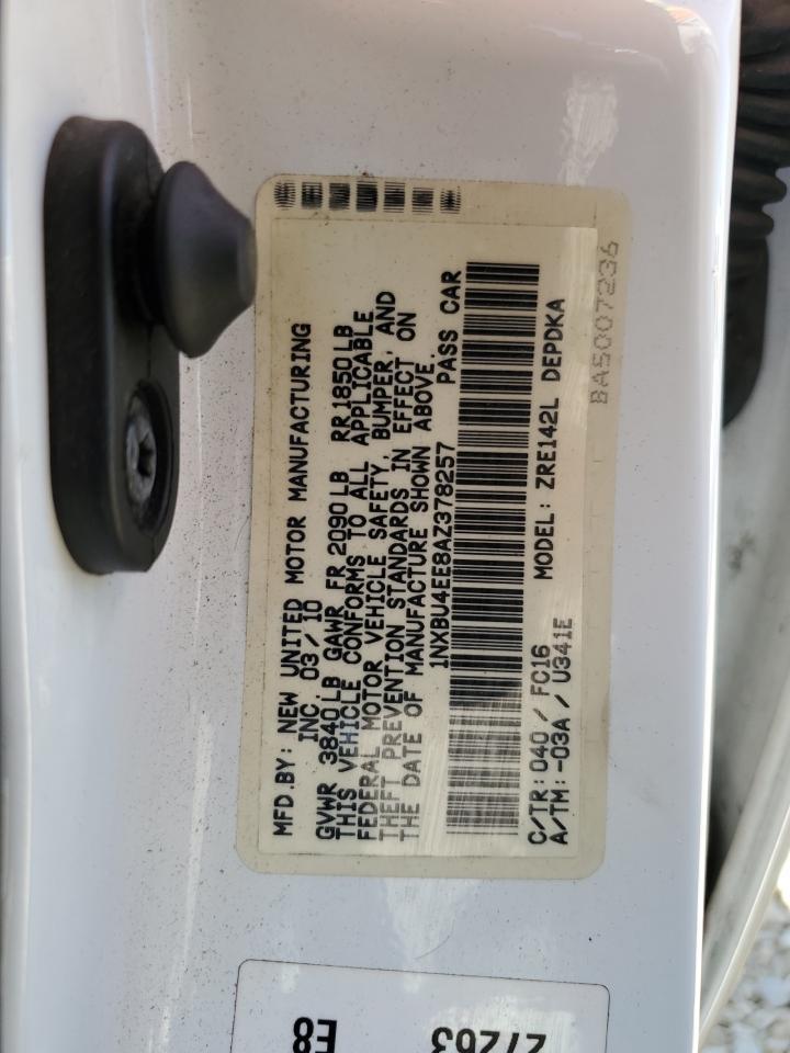 2010 TOYOTA COROLLA