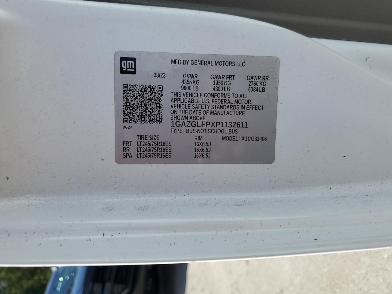 2023 CHEVROLET Express 3500