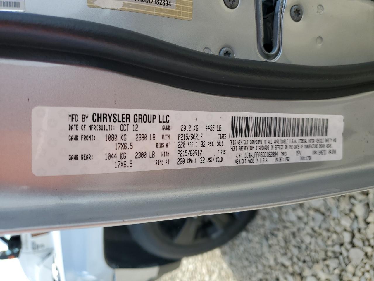 2013 JEEP PATRIOT