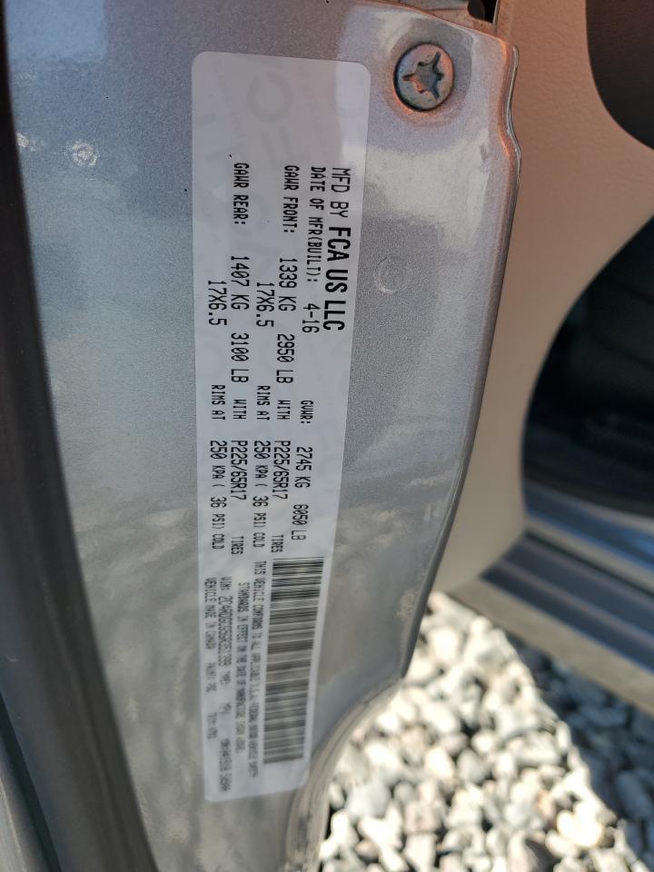 2016 DODGE GRAND CARAVAN