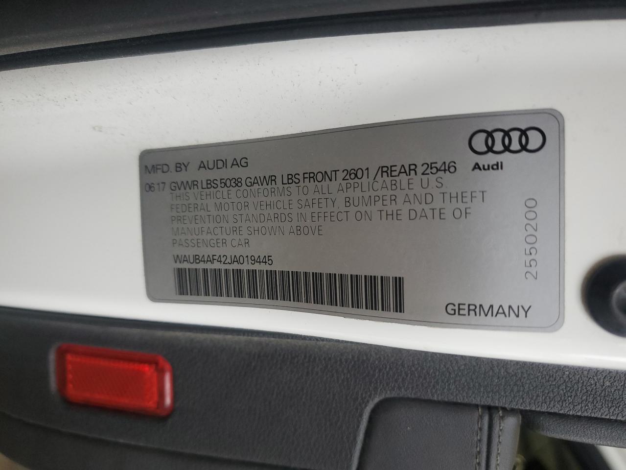 2018 AUDI S4