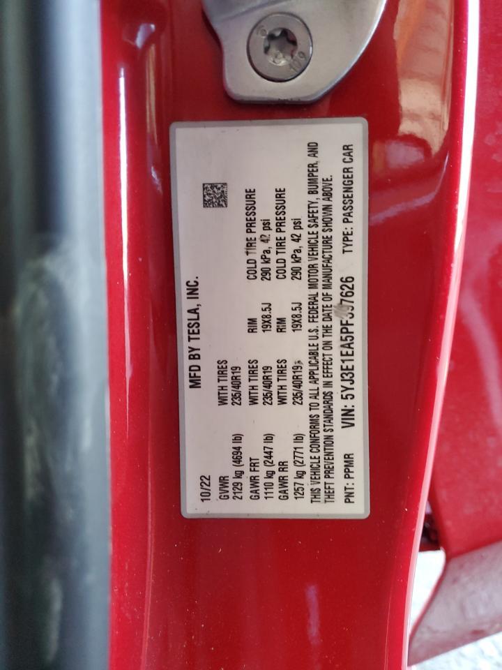 2023 TESLA MODEL 3