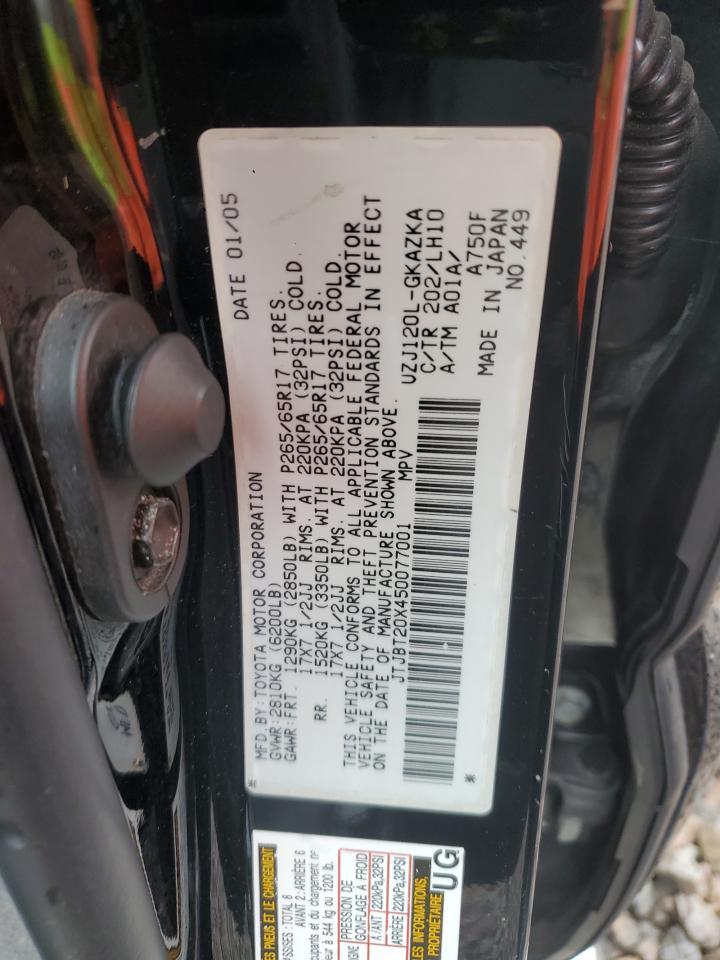 2005 LEXUS Gx 470