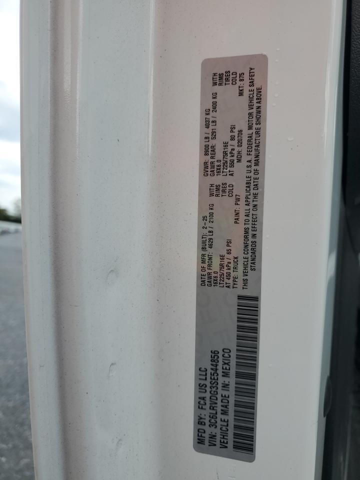 2025 RAM ProMaster 2500