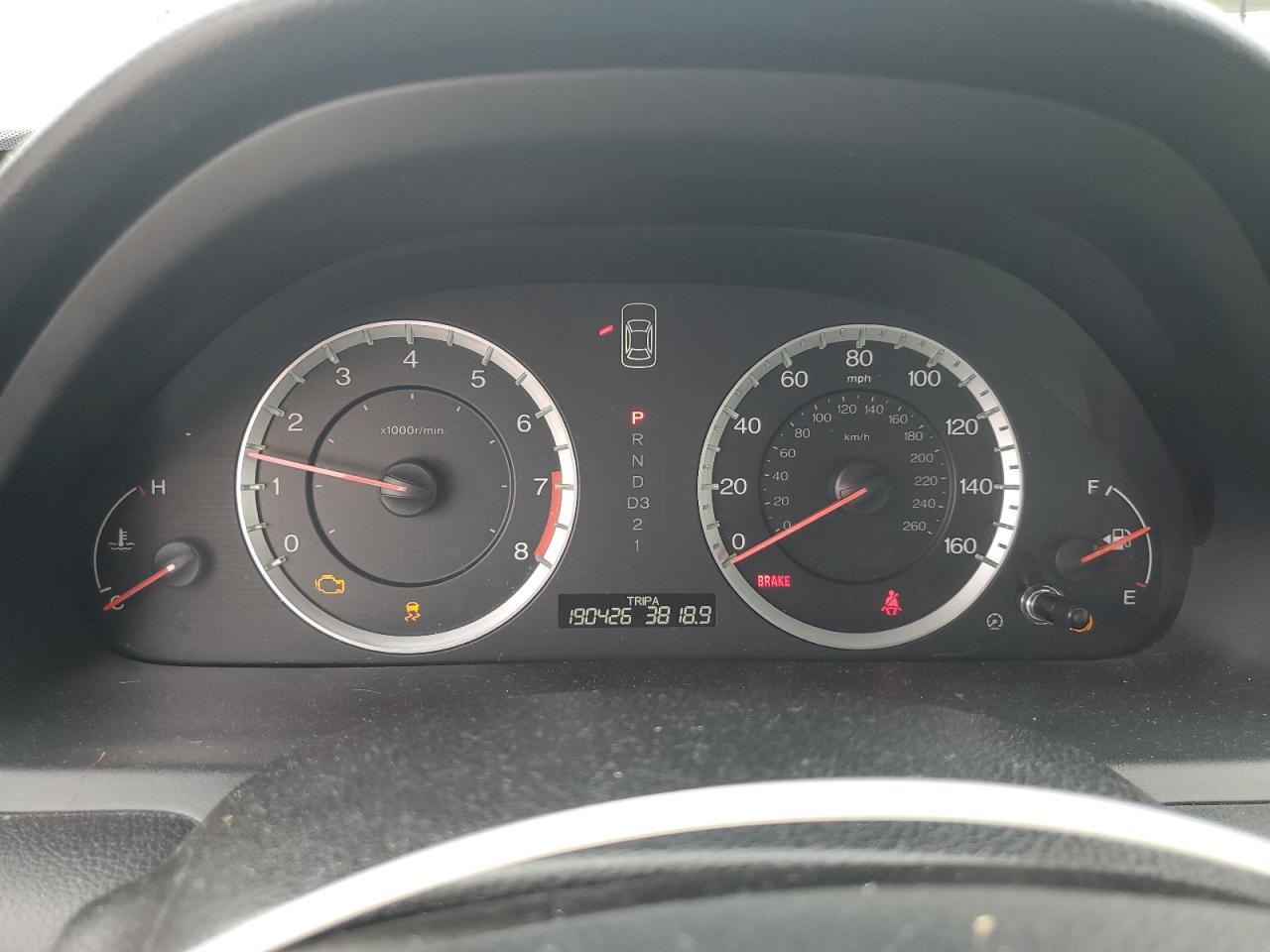 2012 HONDA ACCORD