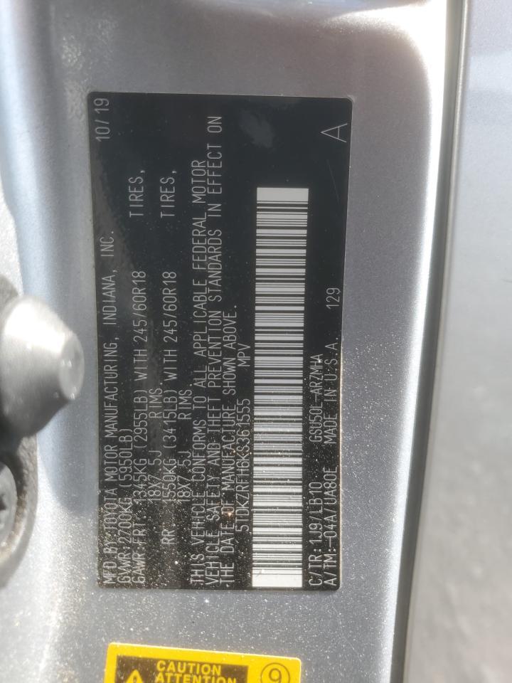 2019 TOYOTA HIGHLANDER