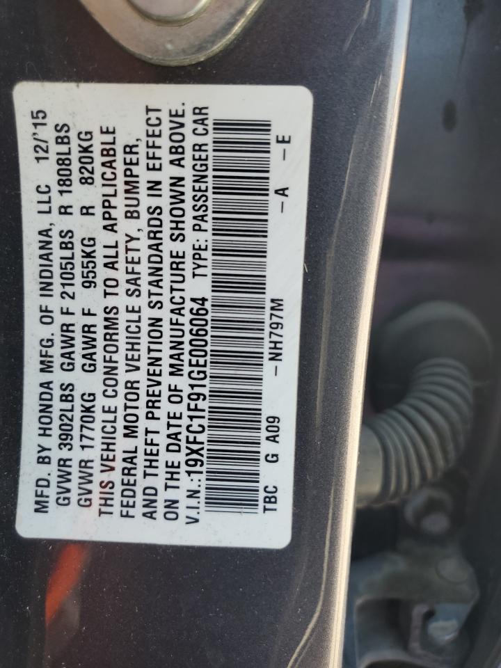 2016 HONDA CIVIC
