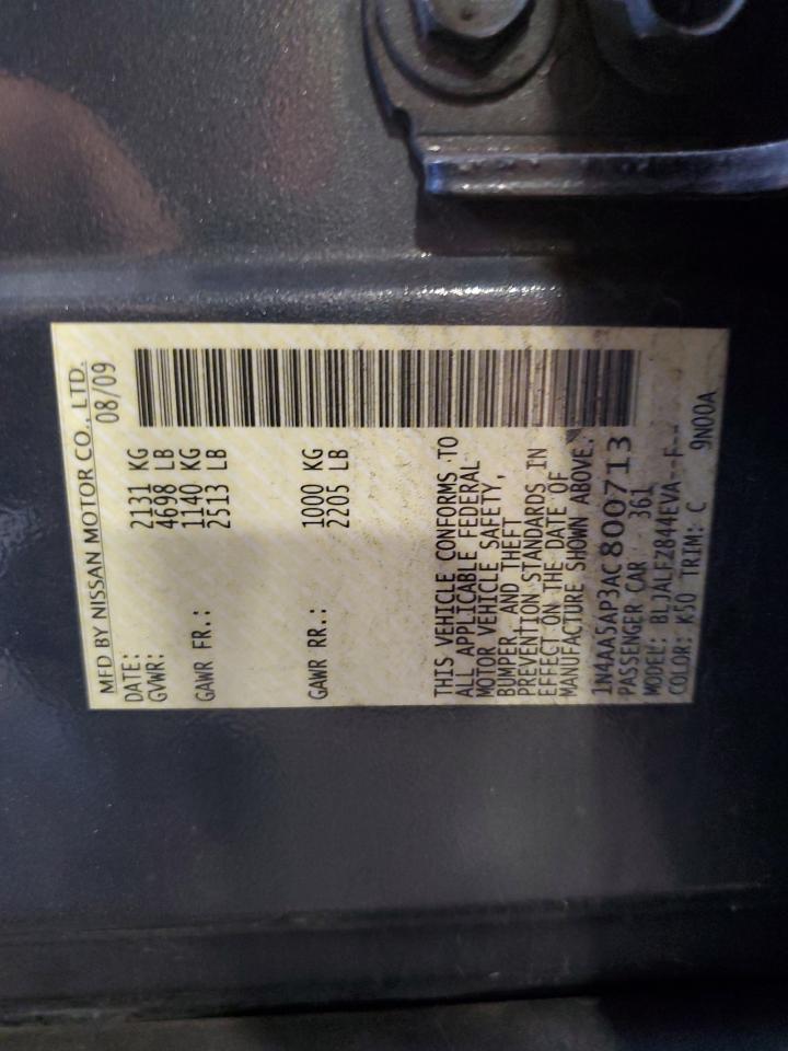 2010 NISSAN Maxima