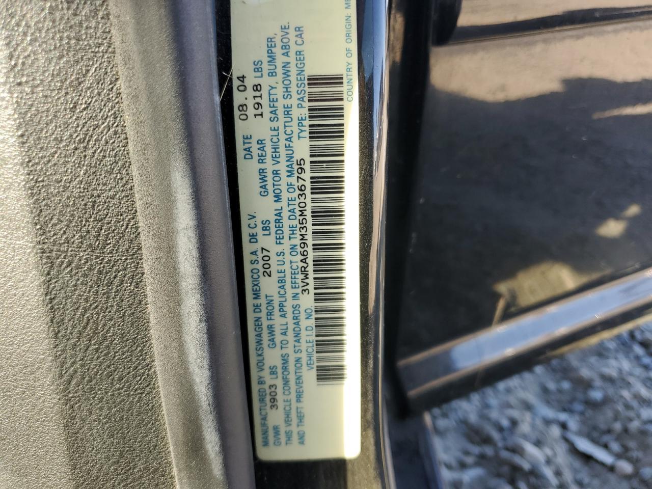 2005 VOLKSWAGEN JETTA