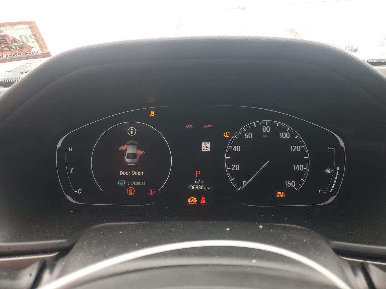 2018 HONDA ACCORD