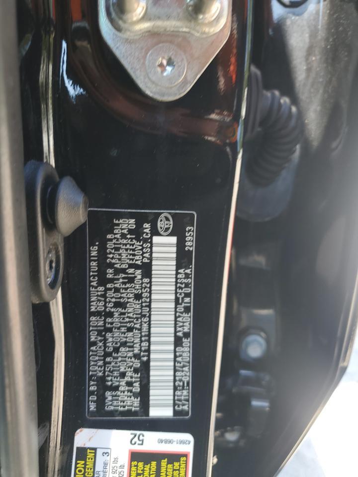 2018 TOYOTA CAMRY