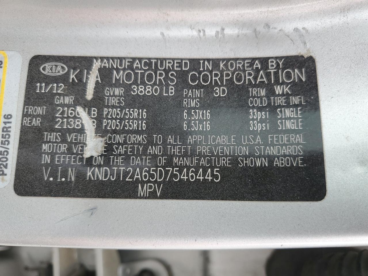 2013 KIA SOUL