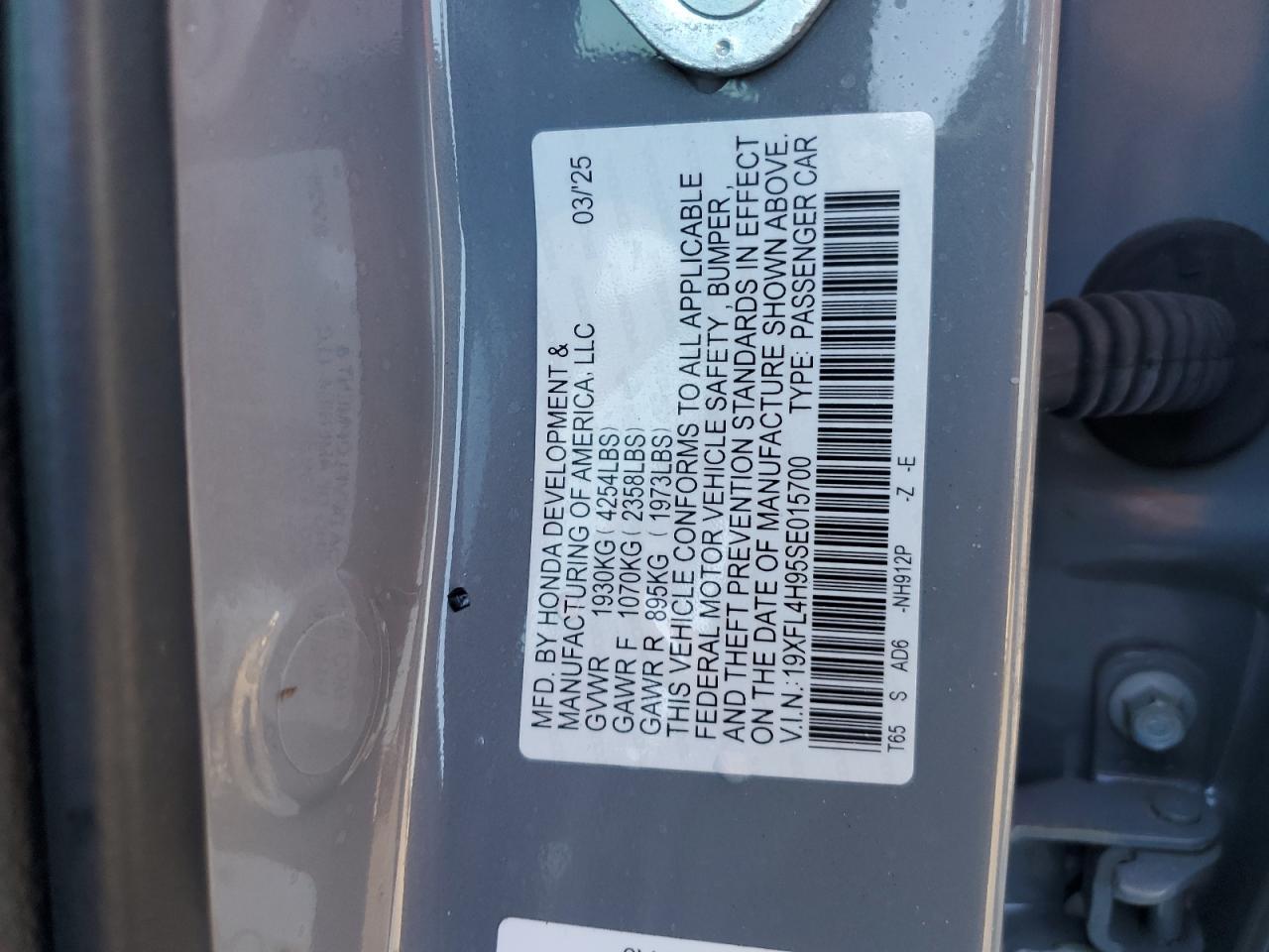 2025 HONDA CIVIC