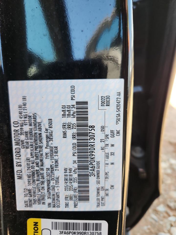 2013 FORD FUSION
