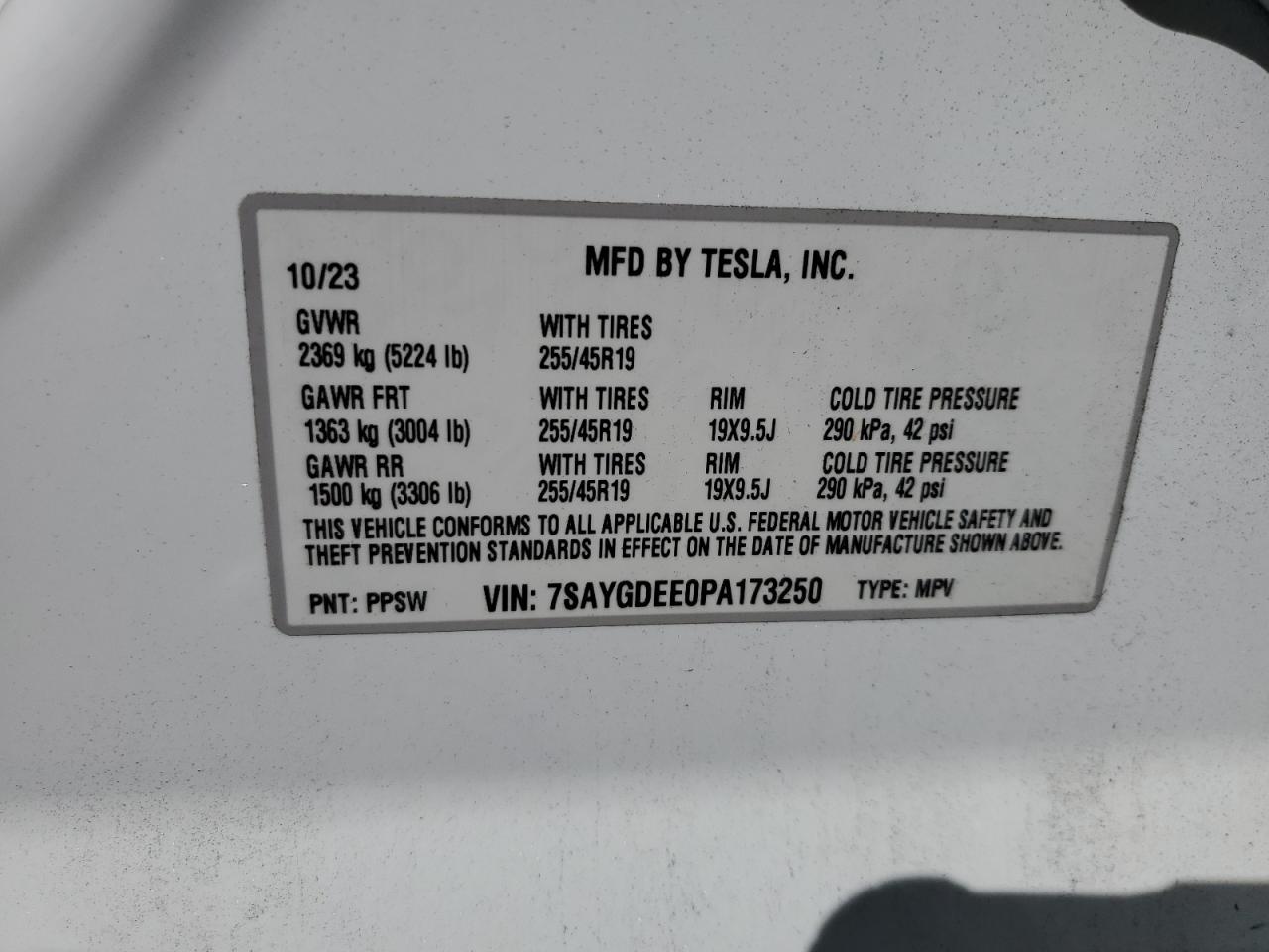 2023 TESLA MODEL Y