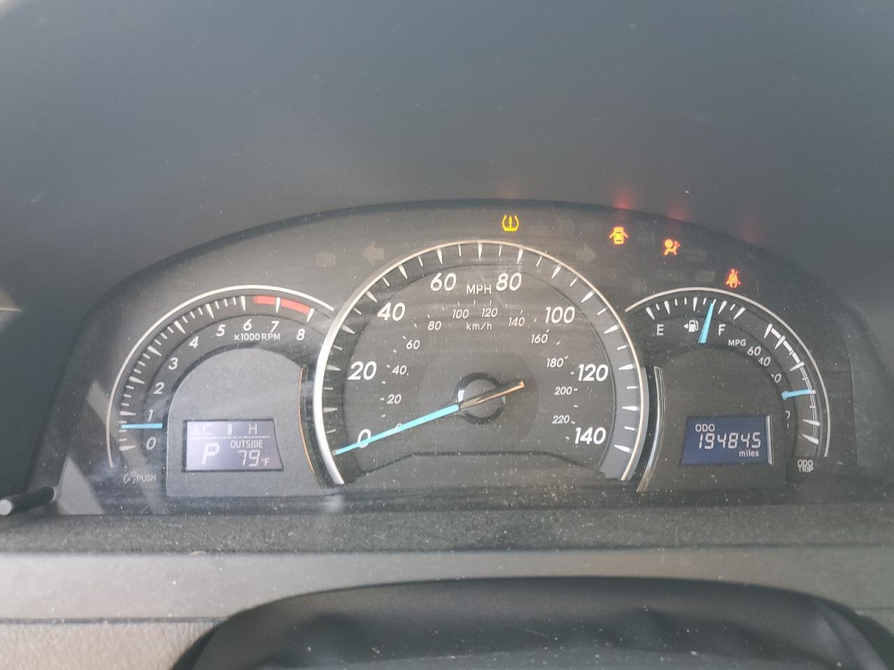 2012 TOYOTA CAMRY