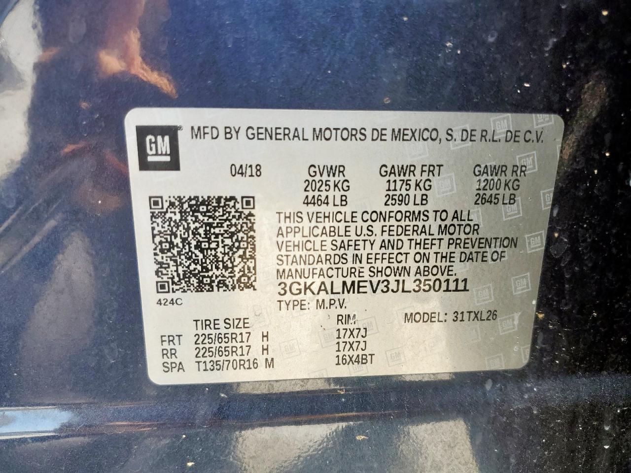 2018 GMC Terrain