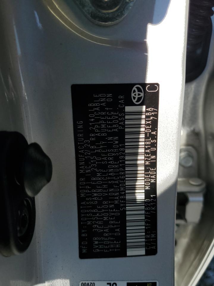 2024 TOYOTA COROLLA