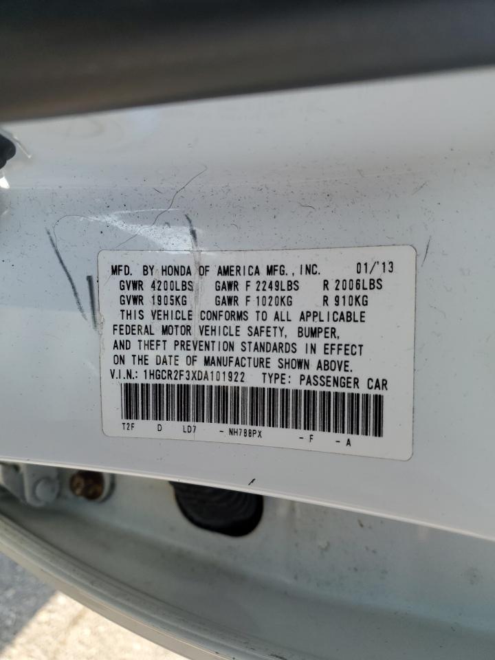 2013 HONDA ACCORD