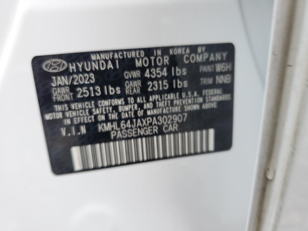 2023 HYUNDAI SONATA