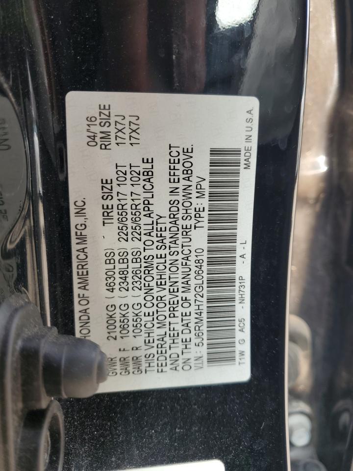 2016 HONDA CR-V