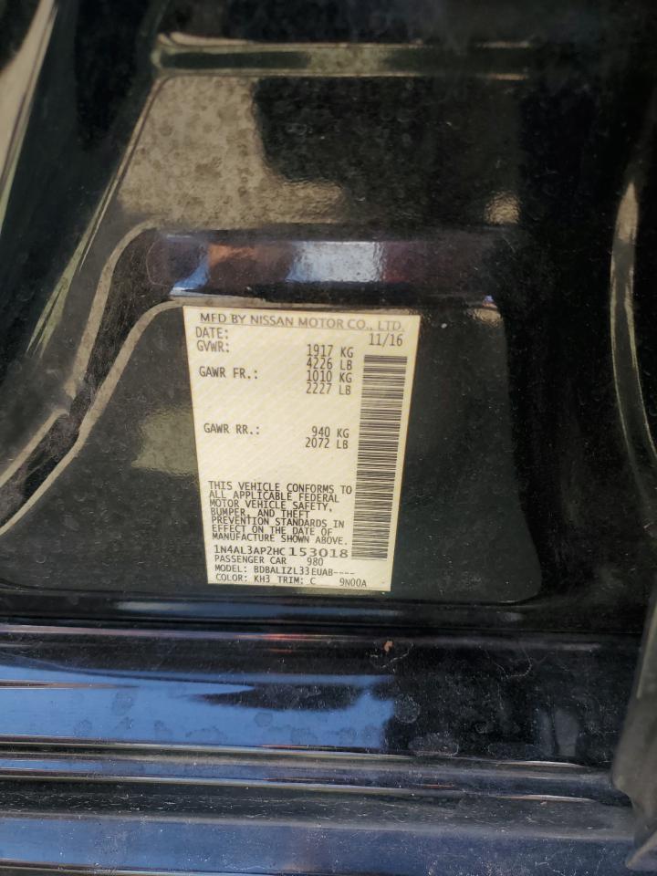 2017 NISSAN ALTIMA