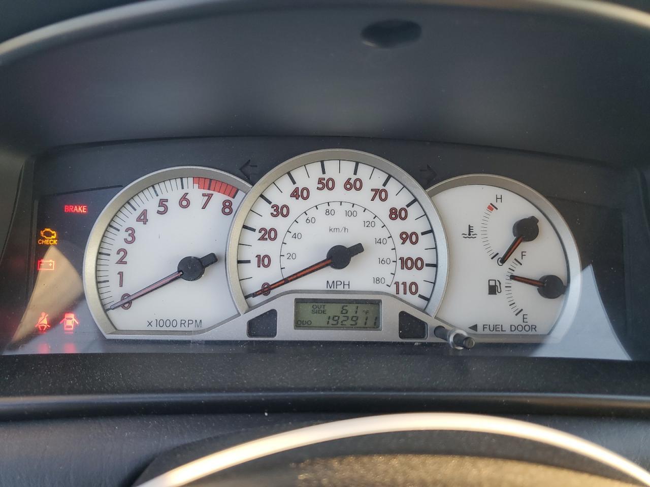 2007 TOYOTA COROLLA