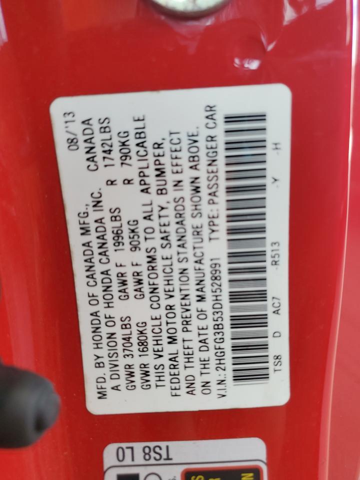 2013 HONDA CIVIC