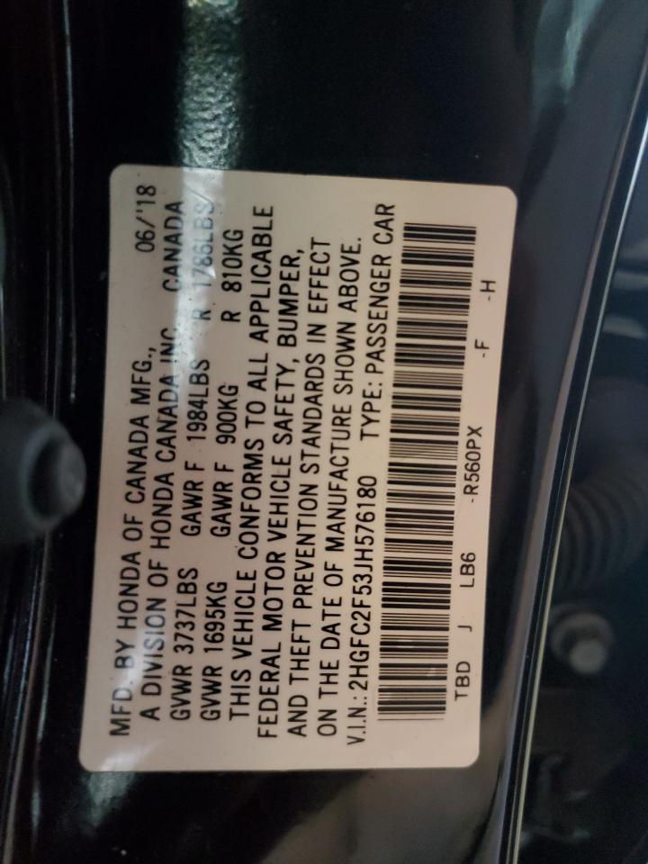 2018 HONDA CIVIC