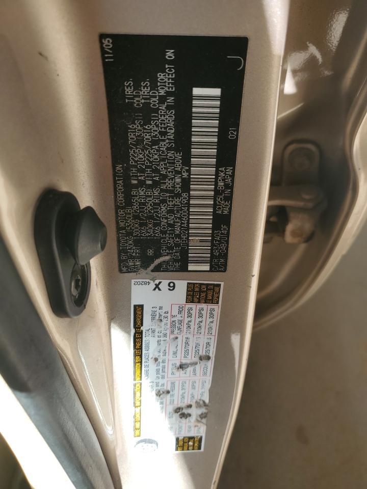 2006 TOYOTA HIGHLANDER