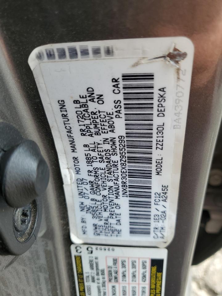 2008 TOYOTA COROLLA